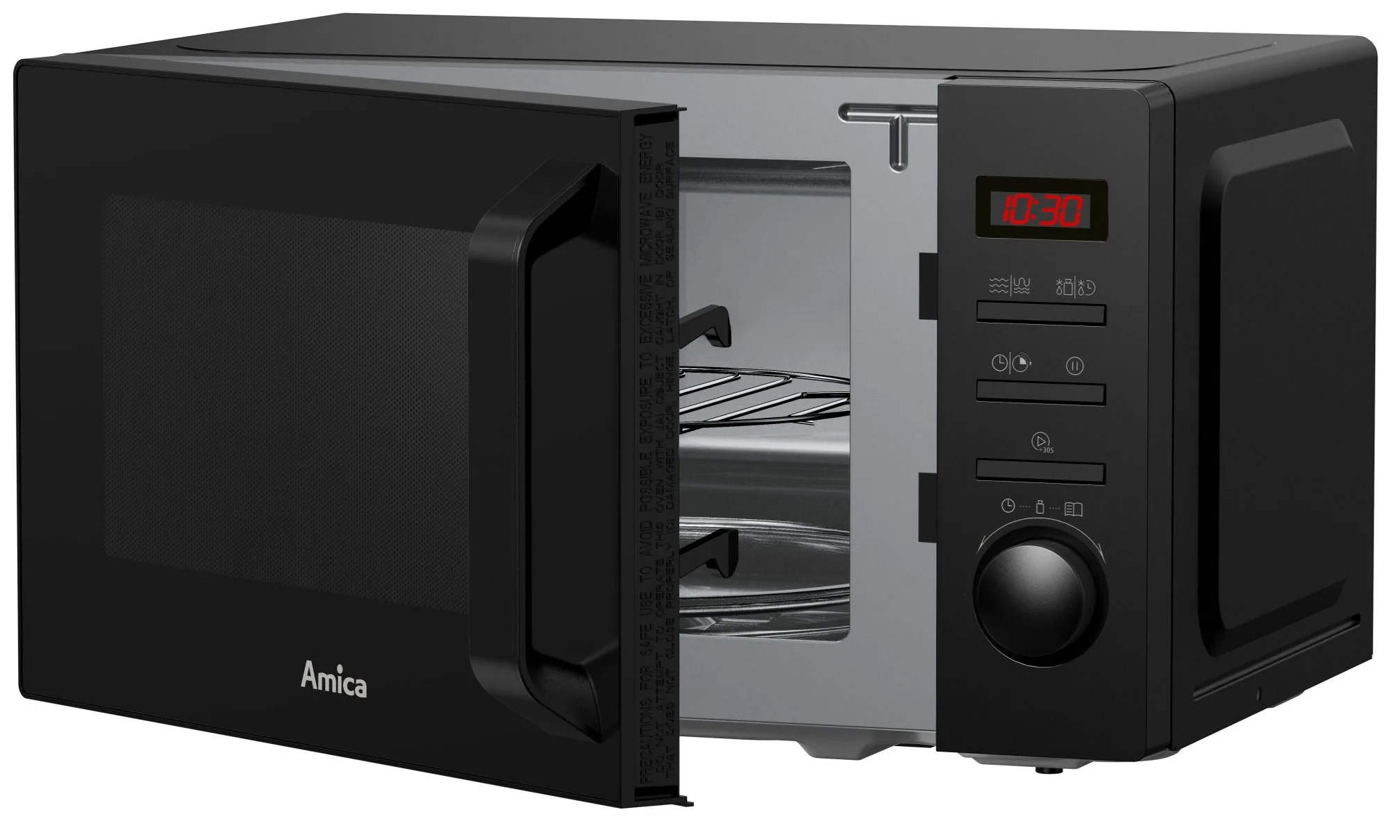 Kuchenka mikrofalowa AMICA MMF20E3GB 20l 1000W Czarny