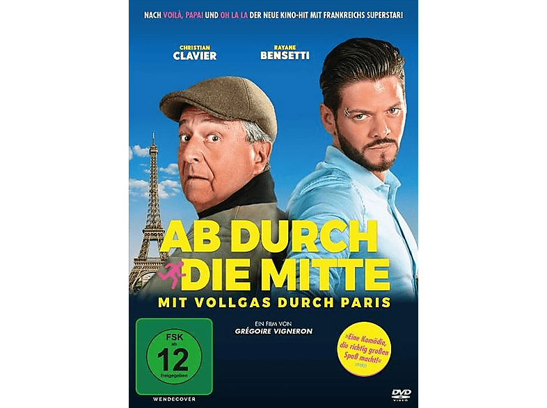 Ab durch die Mitte - Mit Vollgas durch Paris [DVD]