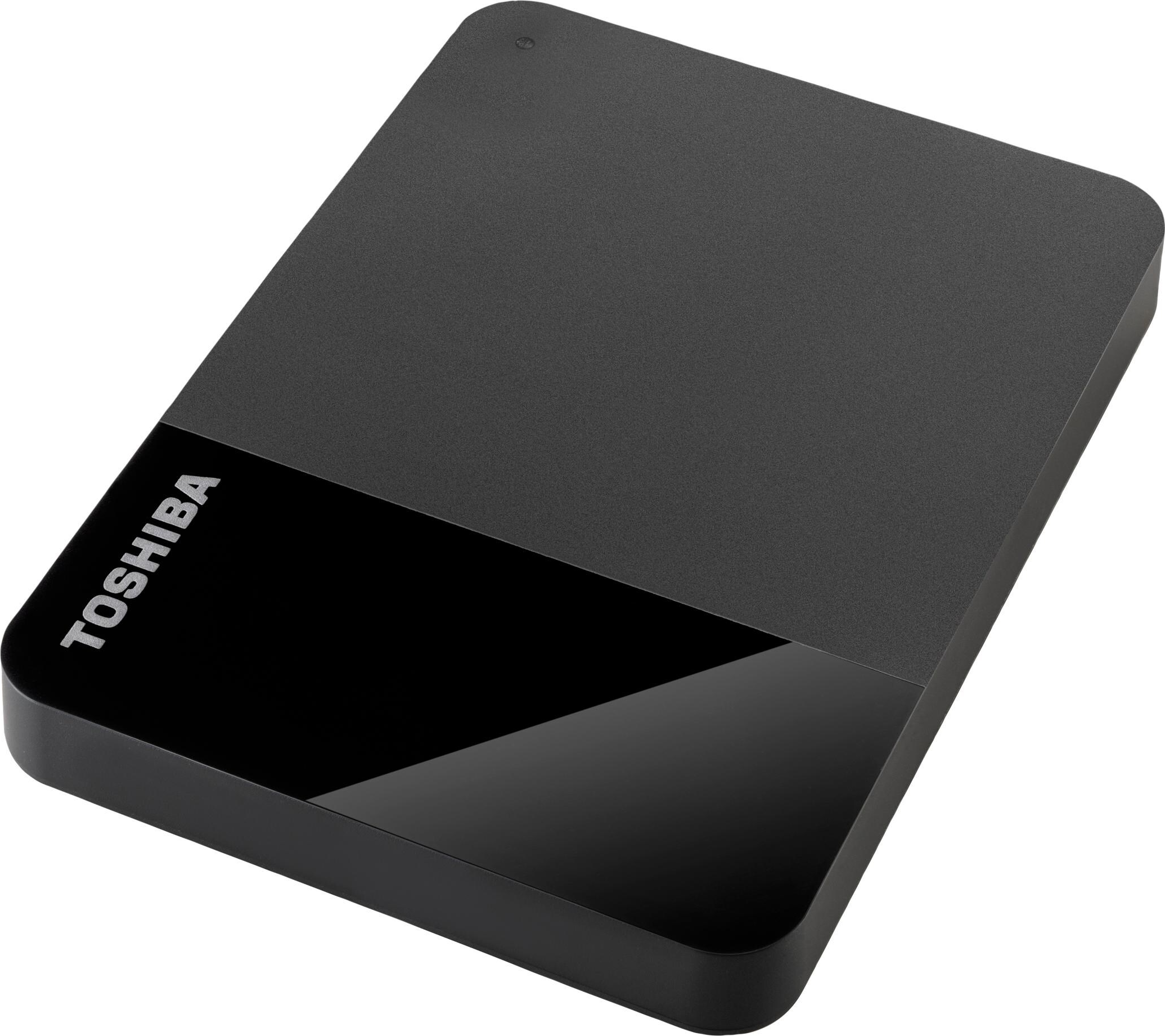 TOSHIBA Canvio Ready Festplatte, 2 TB HDD, 2.5 ", extern, Schwarz