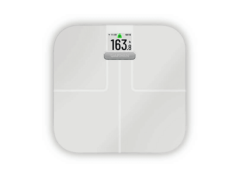 Garmin Index S2 Smarte-Körperwaage, Maximale Tragkraft: 180 kg, White — Foto 3 von 3