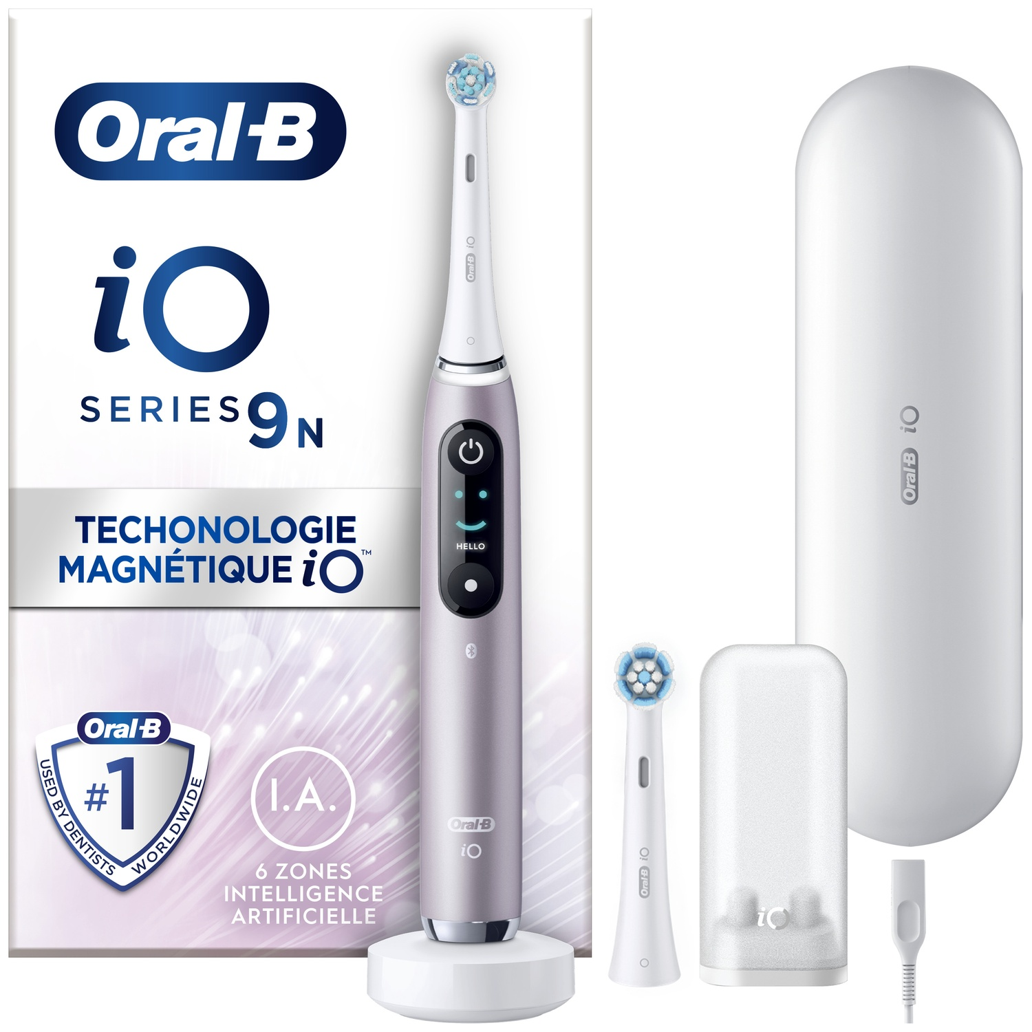 ORAL B Brosse à dents électrique iO9 - Rose