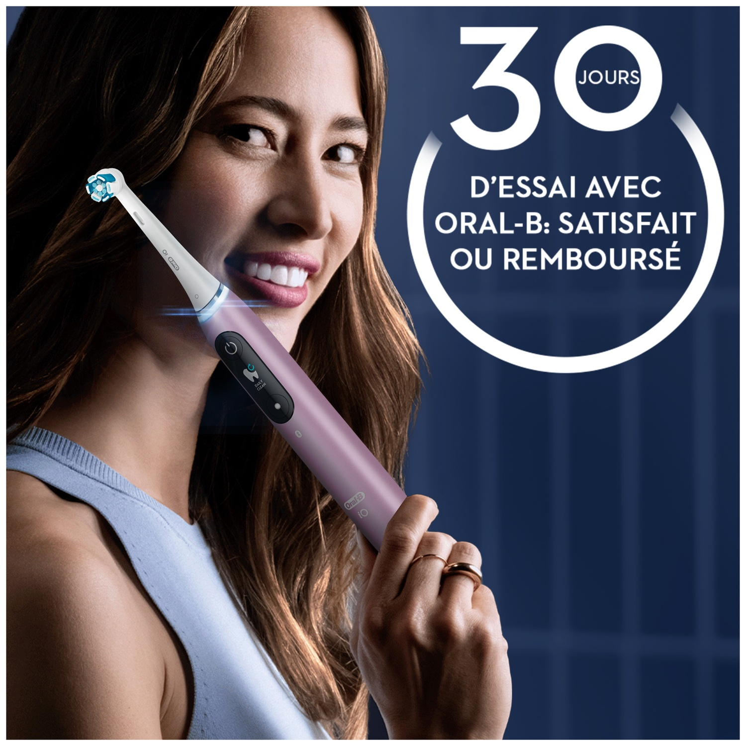 ORAL B Brosse à dents électrique iO9 - Rose