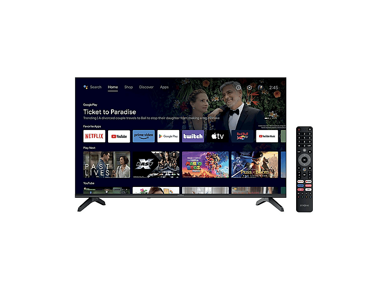 STRONG SRT40FH5553 TV LED, SMART TV, 40 ", Full-HD, nero, Classe E