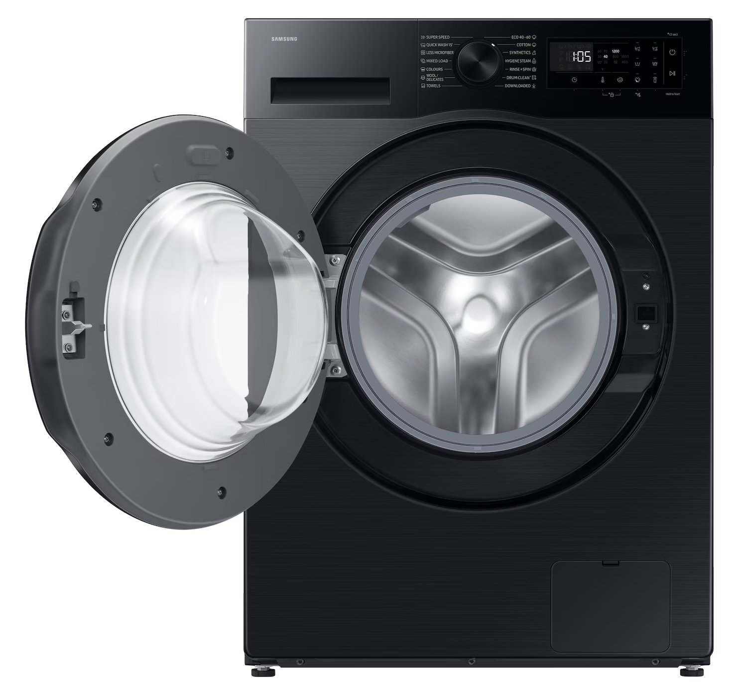 SAMSUNG WW80FG5L32ABLE Elöltöltős keskeny mosógép, 8 kg