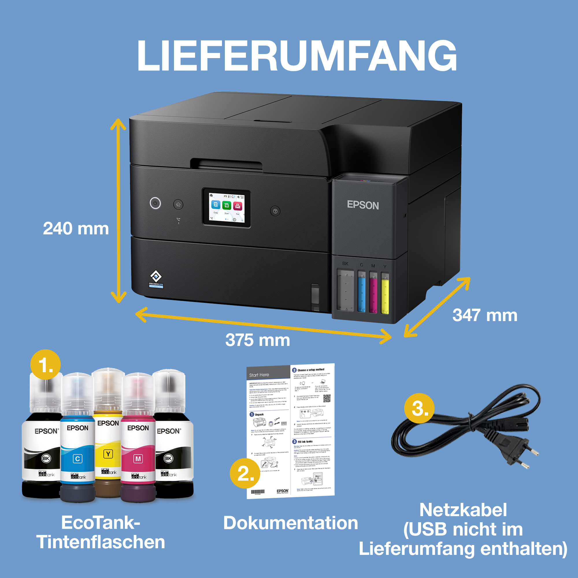 EPSON ET-4951 Multifunktionsdrucker