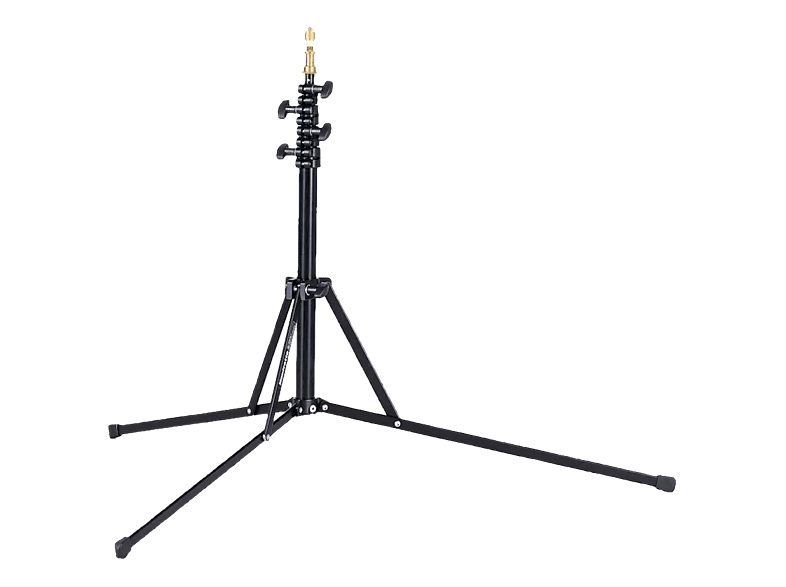 MANFROTTO 5001B-1 Lampenstativ Lampenstativ, Schwarz, Höhe offen bis 190 cm