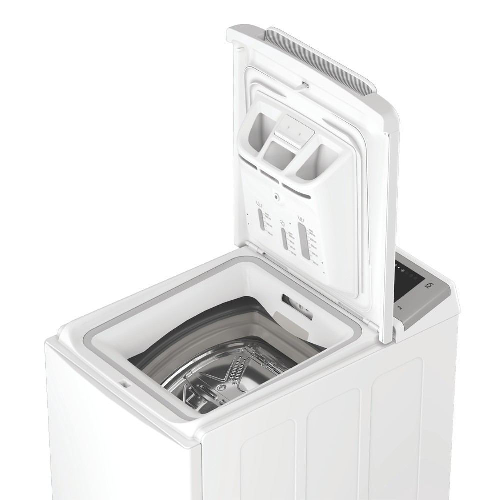 WHIRLPOOL TW622DSFCEE Felültöltős mosógép 6kg