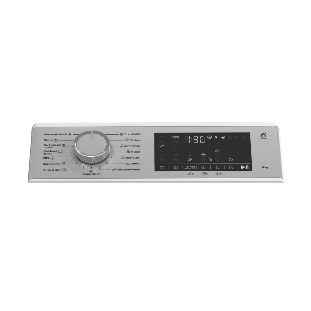 WHIRLPOOL TW622DSFCEE Felültöltős mosógép 6kg