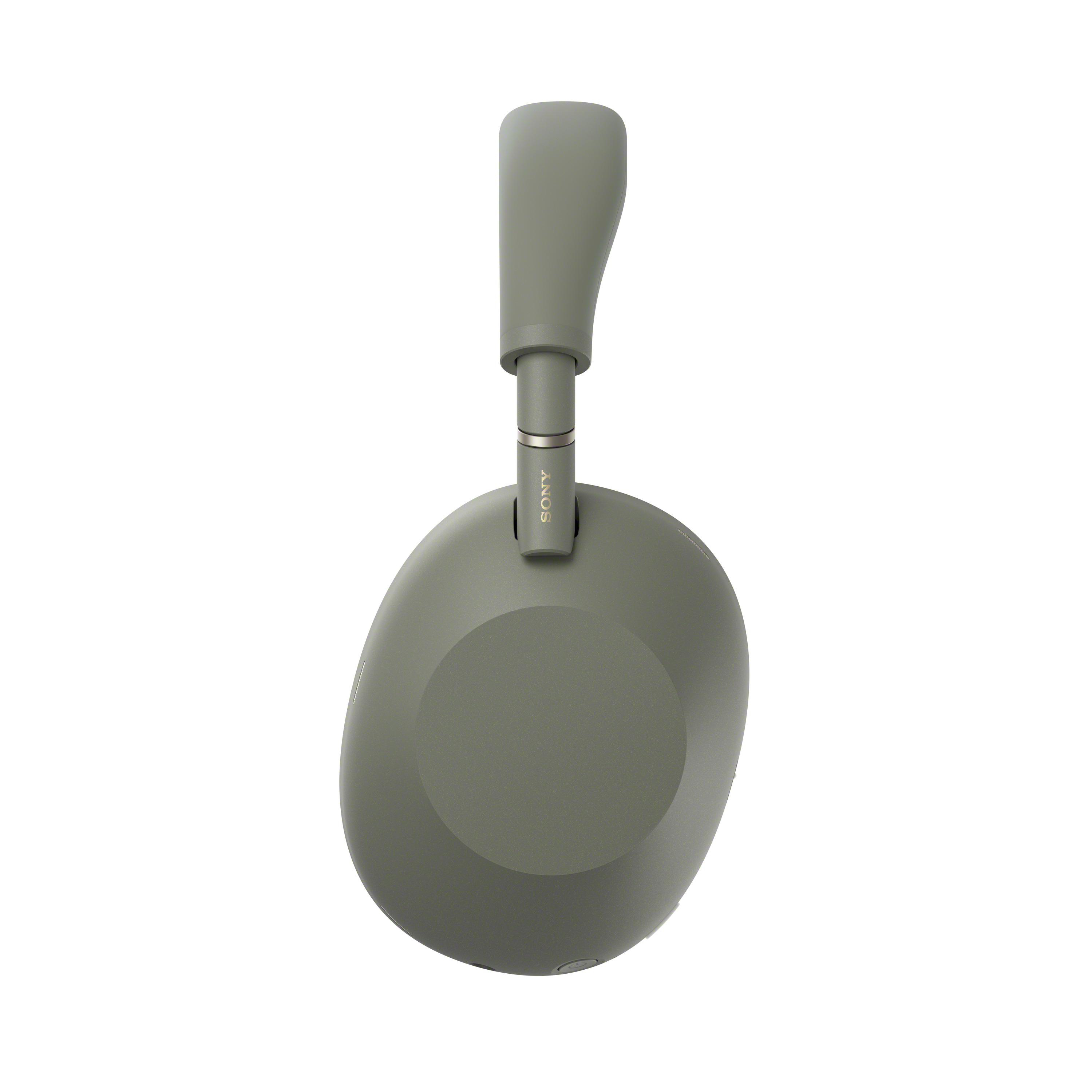 SONY WH-1000XM6 Premium Noise Cancelling, Over-ear Kopfhörer Bluetooth Olive Grau