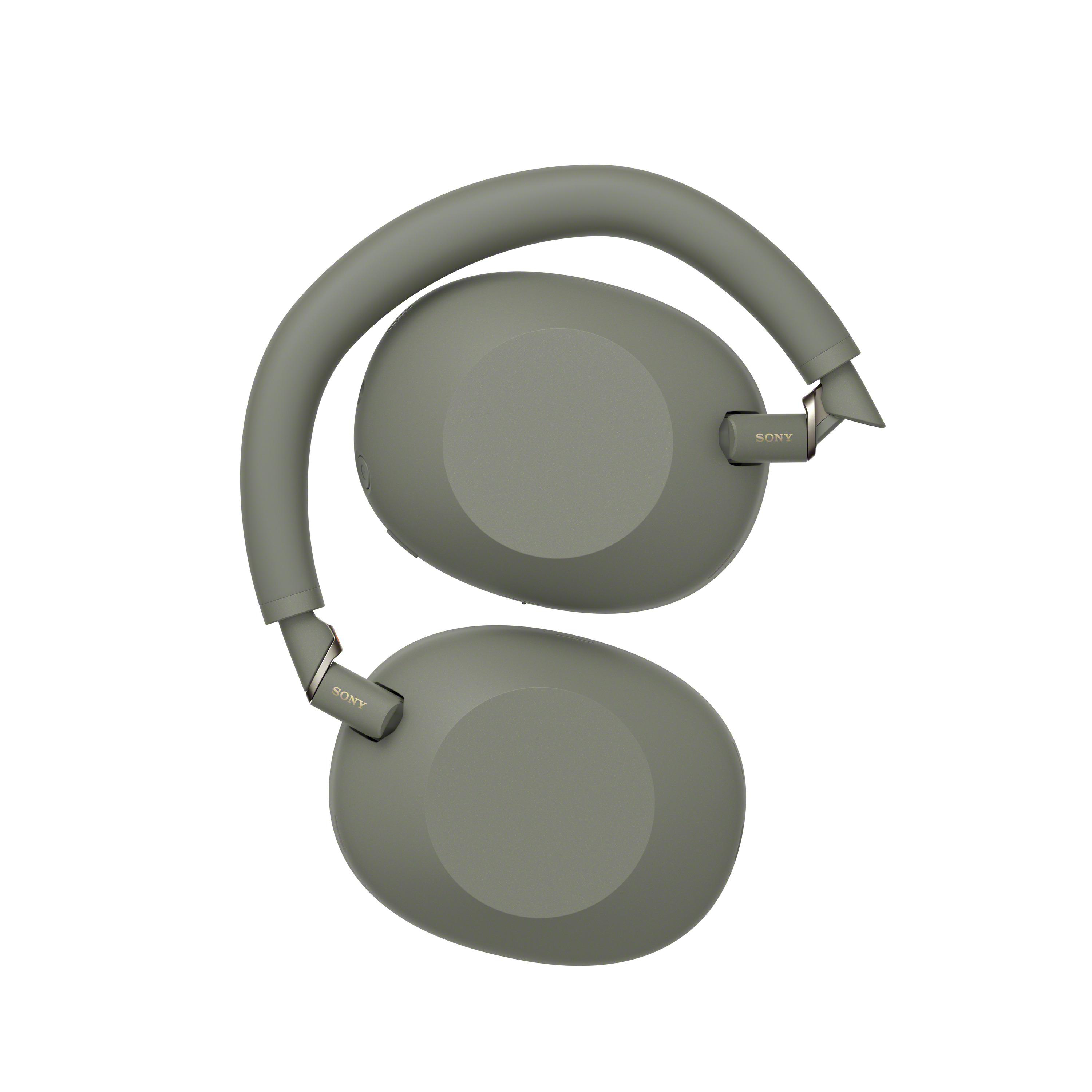SONY WH-1000XM6 Premium Noise Cancelling, Over-ear Kopfhörer Bluetooth Olive Grau