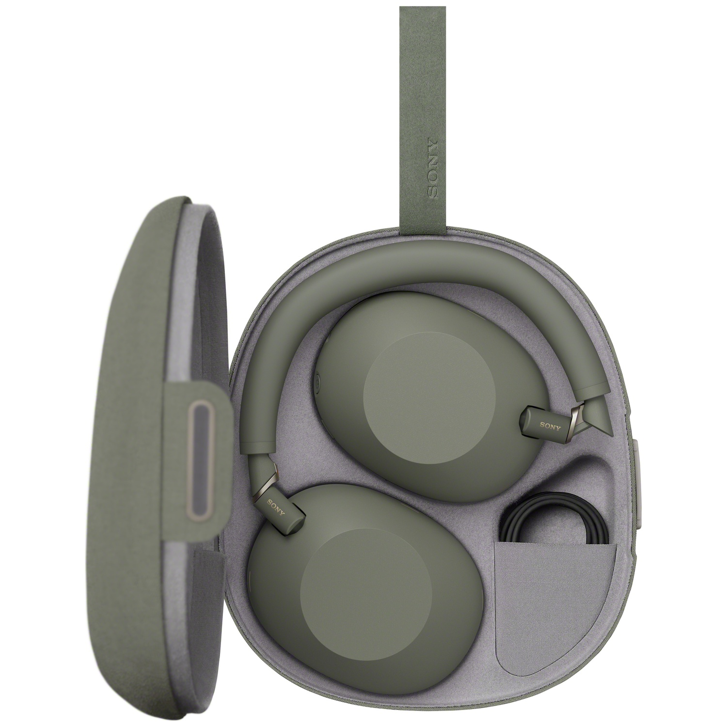 SONY WH-1000XM6 Olive Grey Over-ear Draadloze hoofdtelefoon Met Noise-cancelling
