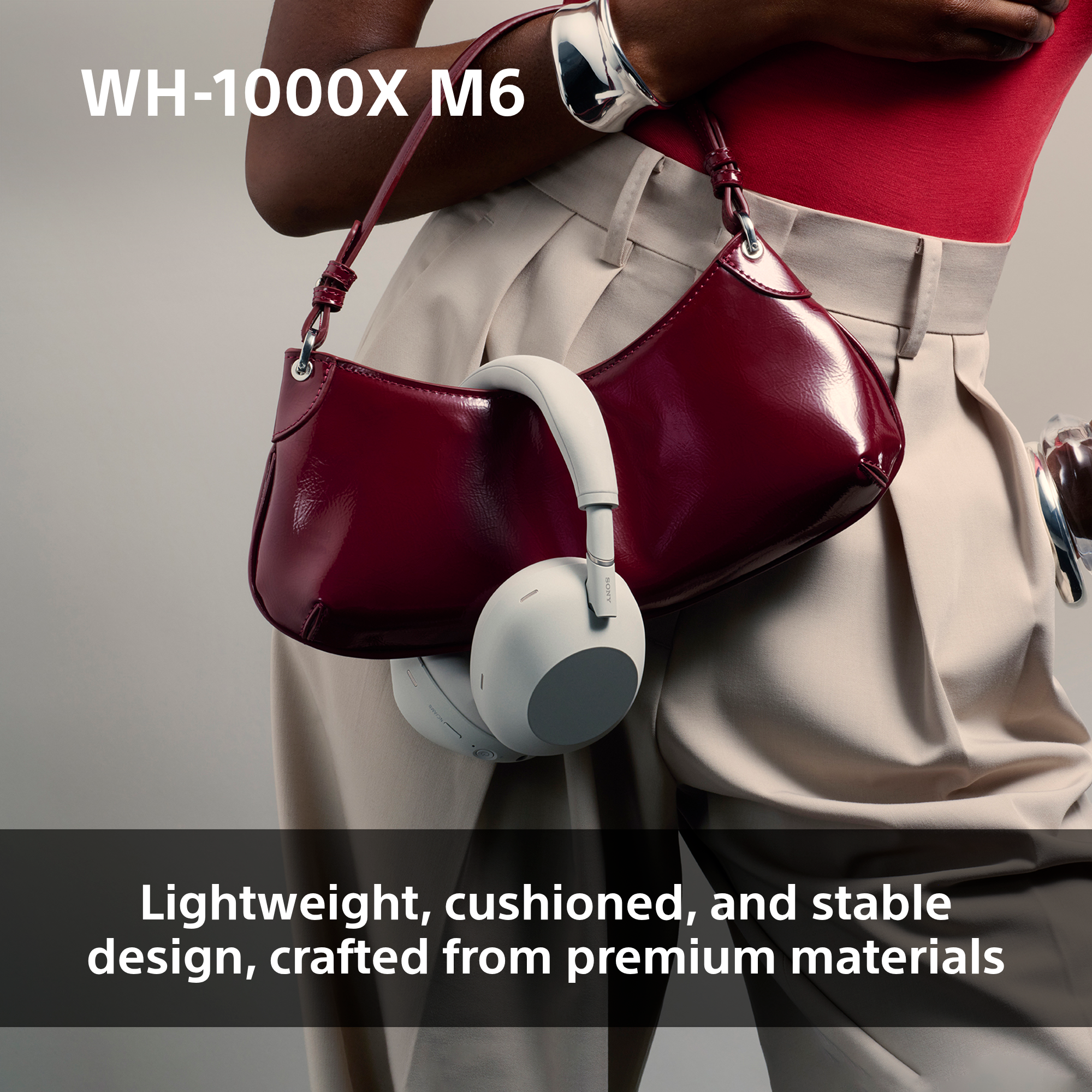 SONY WH-1000X M6, Over-ear Cuffie con tecnologia di cancellazione del rumore Bluetooth (Piegabile) Olive Gray