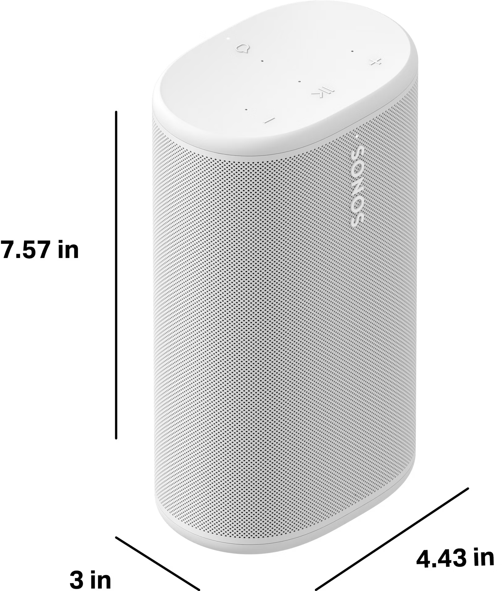 SONOS PLAY Hordozható multiroom hangszóró, fehér