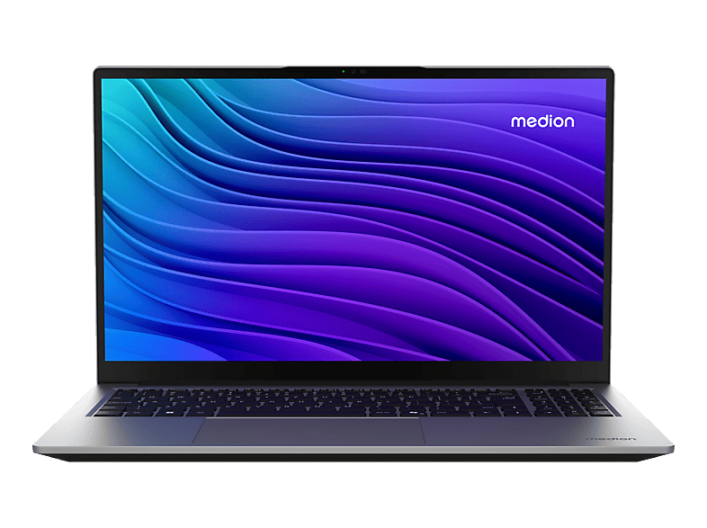 MEDION Avantum 15 E2e (MD 600096), Notebook, mit 15.6 Display, Intel® Core™ i3-N305 Prozessor (6 MB Cache, bis zu 3.80 GHz), 8 GB RAM, 256 SSD, UHD Graphics, Grau, Windows 11 Home