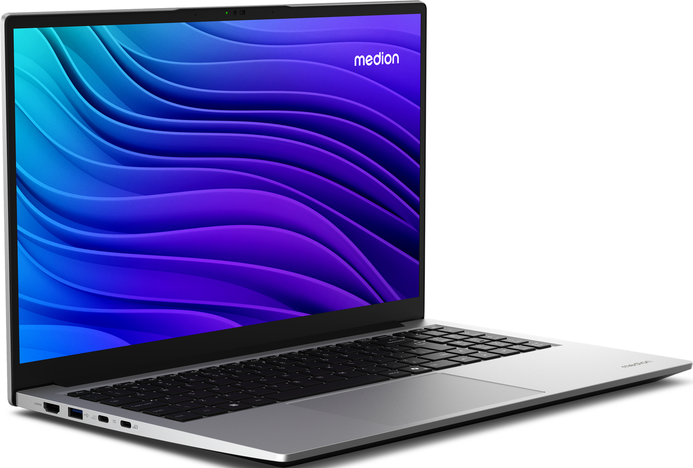 MEDIONAvantum 15 E2e (MD 600096), Ordinateur portable, avec ecran 15.6 ", Processeur Intel® Core™ i3-N305 (6 Mo de cache, jusqu'à 3,80 GHz), 8 GB RAM, 256 GB SSD, Intel® UHD Graphics, Gris, Windows 11 Home
