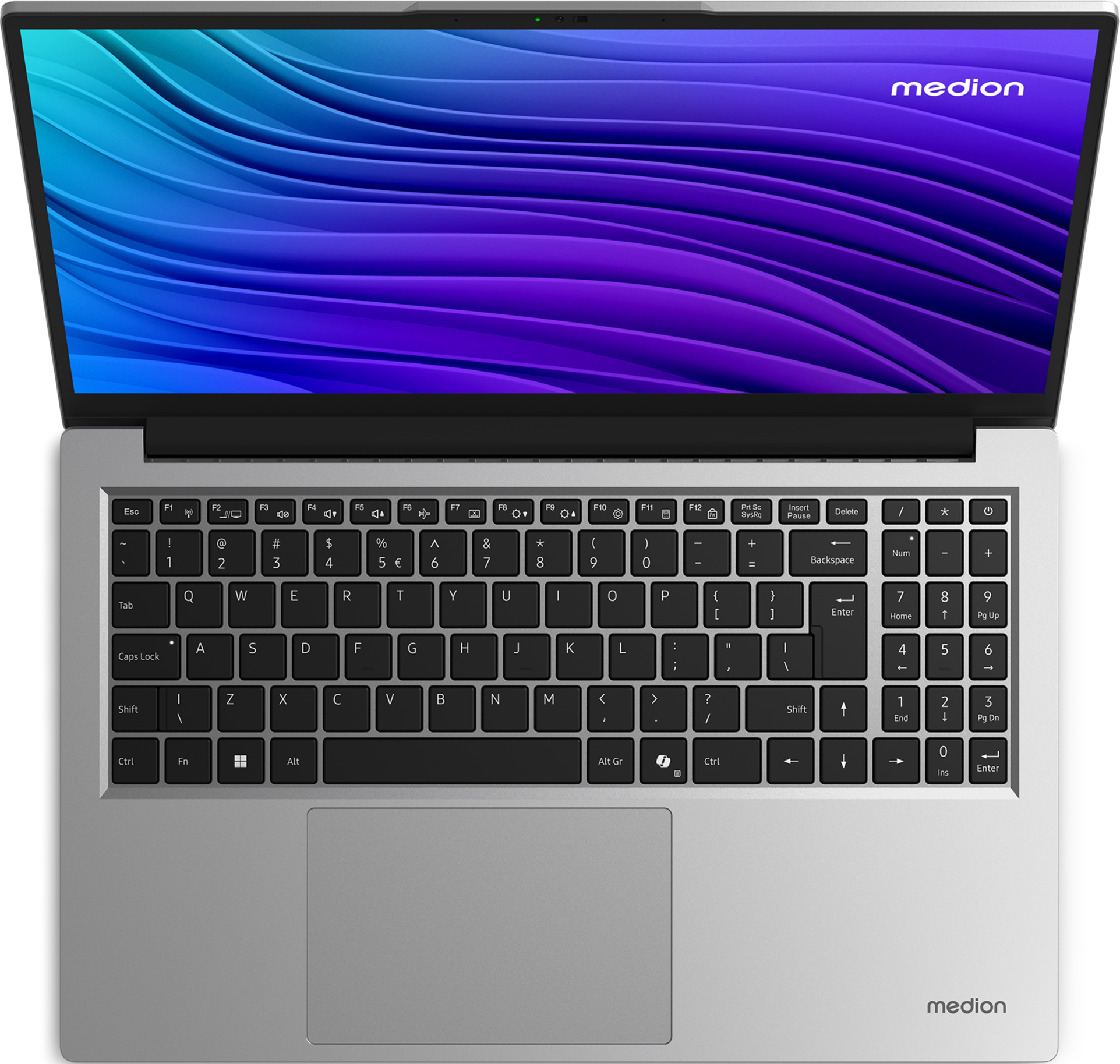 MEDIONAvantum 15 E2e (MD 600096), Ordinateur portable, avec ecran 15.6 ", Processeur Intel® Core™ i3-N305 (6 Mo de cache, jusqu'à 3,80 GHz), 8 GB RAM, 256 GB SSD, Intel® UHD Graphics, Gris, Windows 11 Home