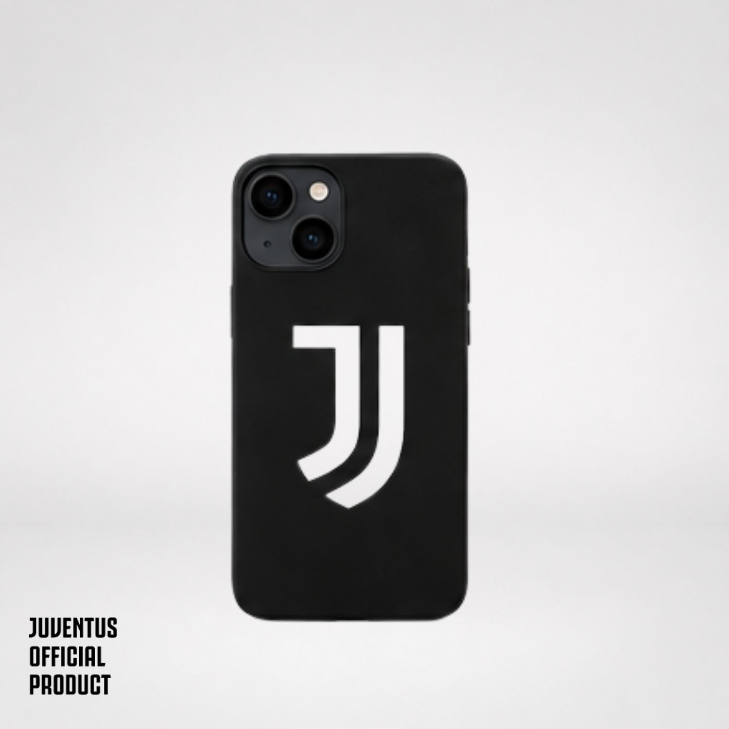 LA CASA DE LAS CARCASAS COVER UFFICIALE JUVENTUS PER IPHONE 13 COVER per Apple iPhone 13, Nero