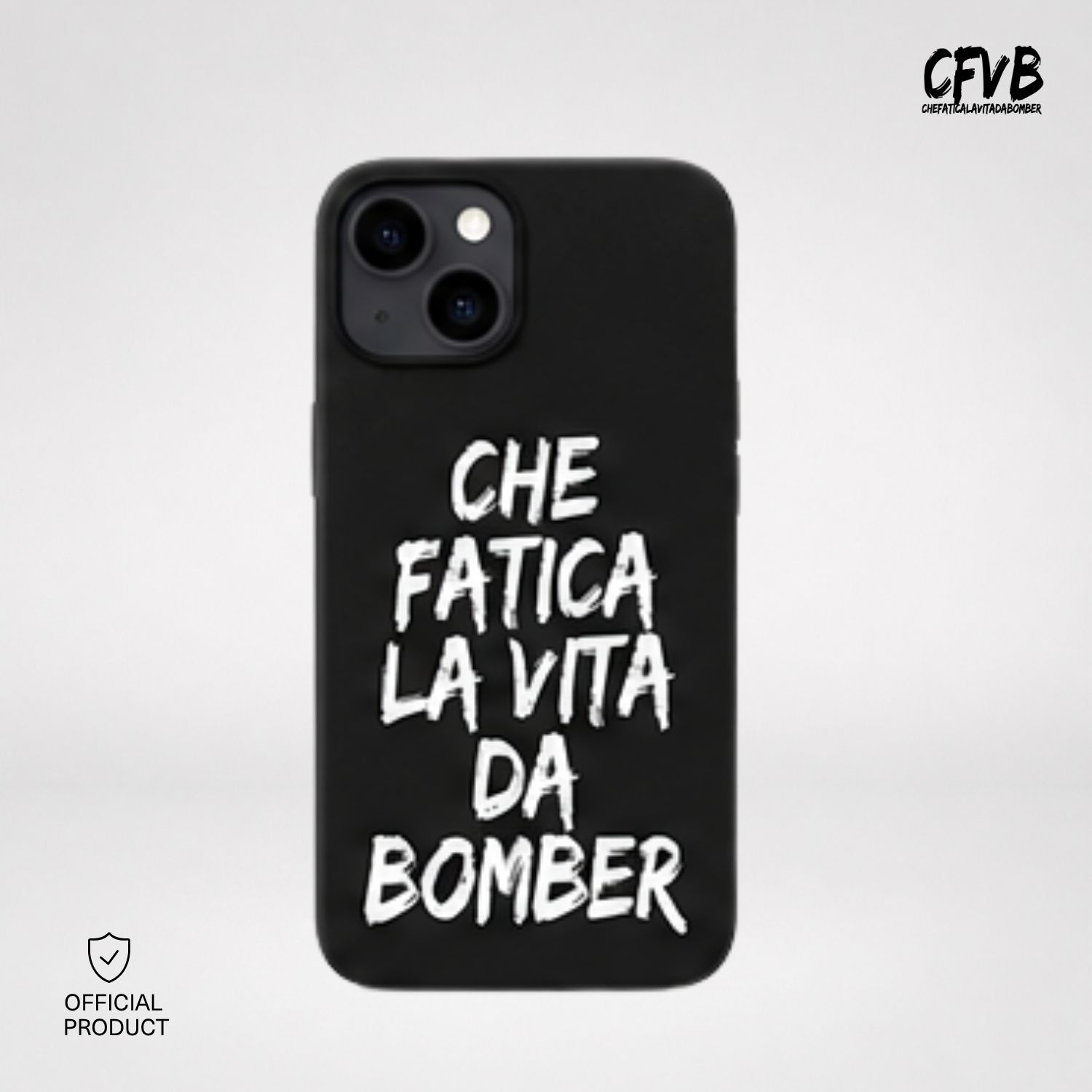 LA CASA DE LAS CARCASAS COVER UFFICIALE CFVB PER IPHONE 15 COVER per Apple iPhone 15, Nero