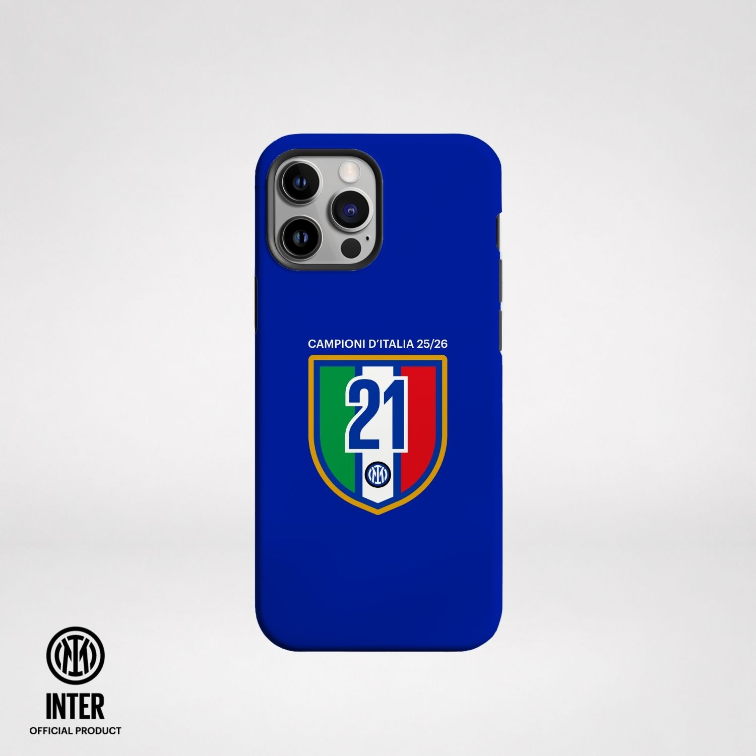 LA CASA DE LAS CARCASAS COVER UFFICIALE INTER PER IPHONE 17 COVER per Apple iPhone 17, Blu