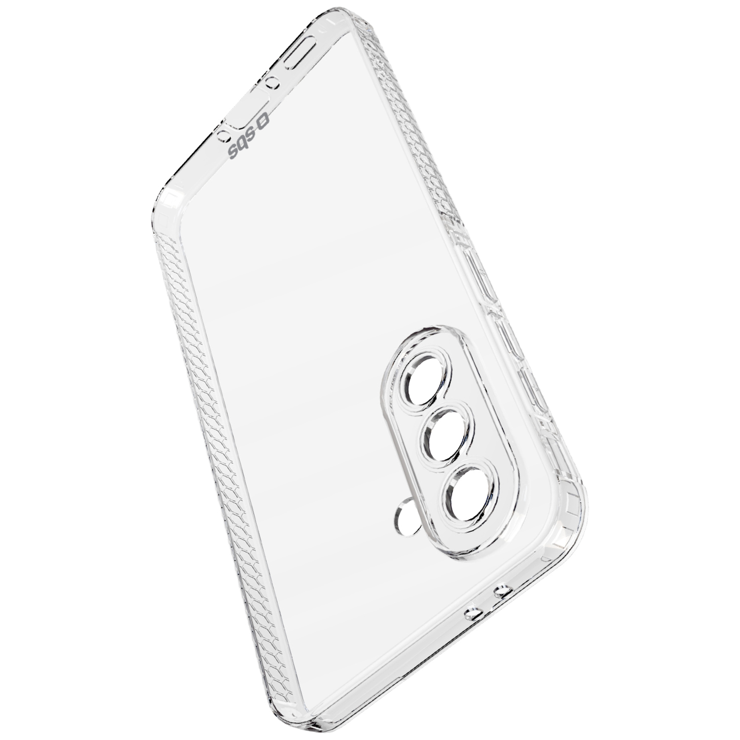 Sbs Extreme Cover X2 Telefoonhoesje Voor Samsung Galaxy A18 Transparant