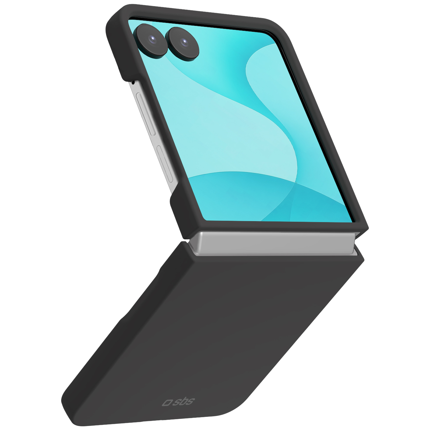 Sbs Silicon Case Telefoonhoesje Voor Samsung Z Flip 8  Zwart