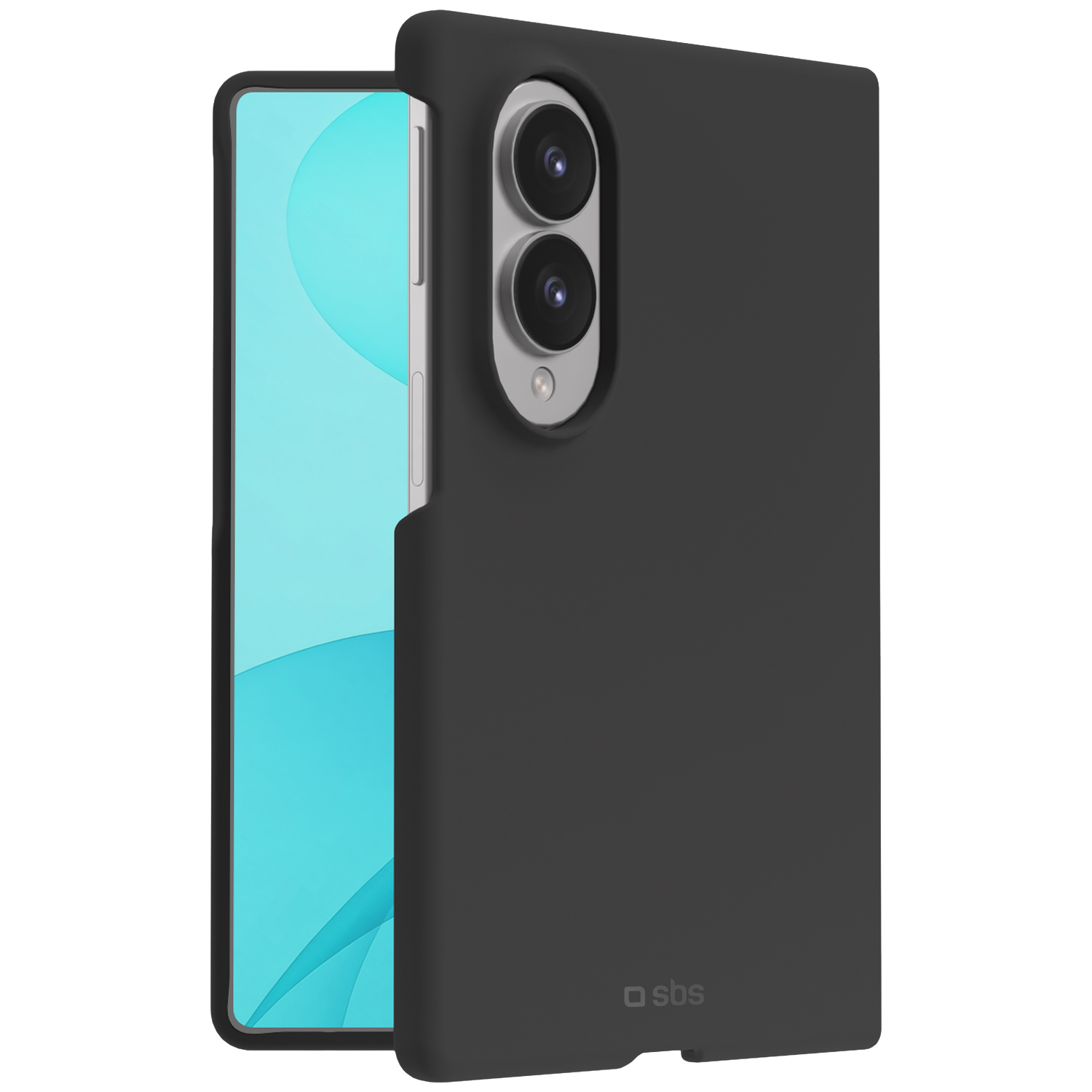 Sbs Silicon Case Telefoonhoesje Voor Samsung Z Fold 8 Zwart