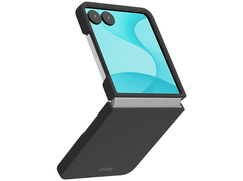 Sbs Silicon Case Voor Samsung Z Flip 8 zwart