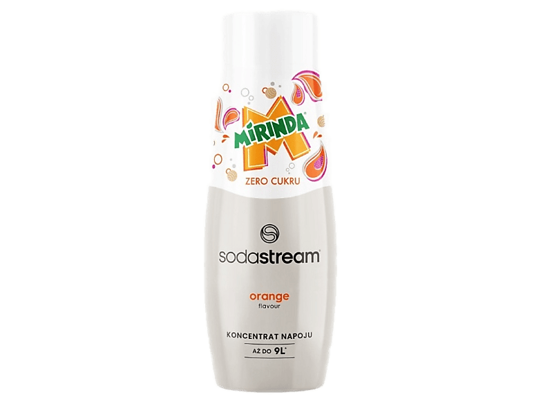 Syrop SODASTREAM Mirinda Orange bez cukru 440ml Wielokolorowy