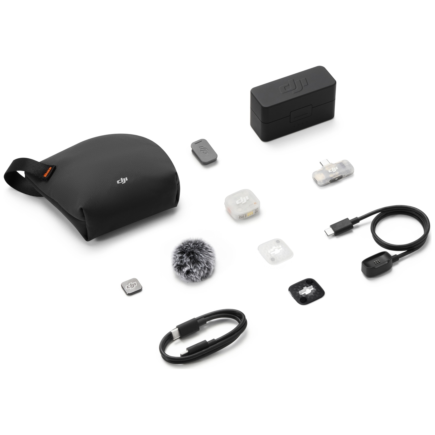 DJI Micro Mini 2S (1 émetteur + 1 récepteur mobile + étui de chargement)