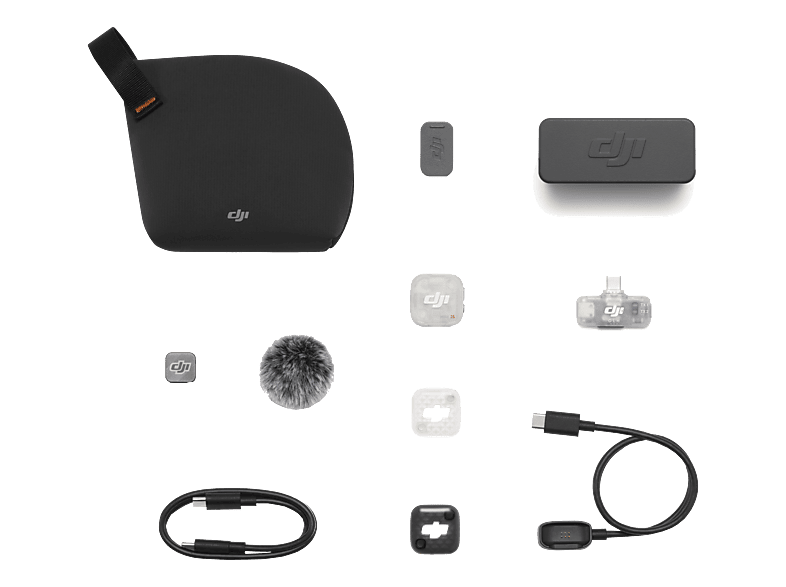DJI Mic Mini 2S (1 TX + 1 Mobile RX Charging Case) Mikrofon-System