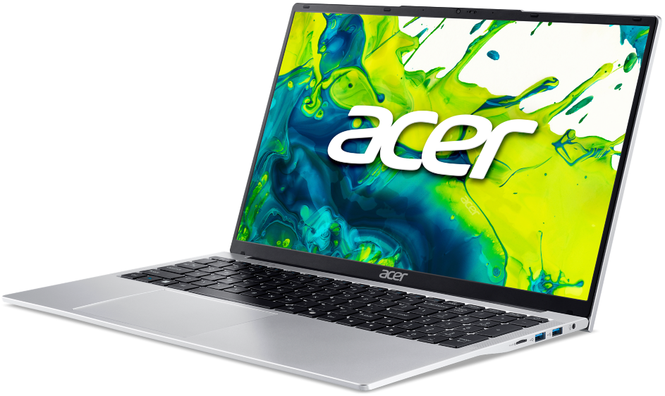 ACER Aspire Lite NX.DDVEU.001 Ezüst Laptop (17,3" FHD/Core 3/8GB/512 GB SSD/NoOS)