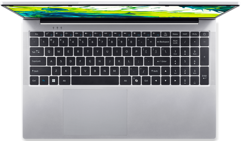 ACER Aspire Lite NX.DDVEU.001 Ezüst Laptop (17,3" FHD/Core 3/8GB/512 GB SSD/NoOS)
