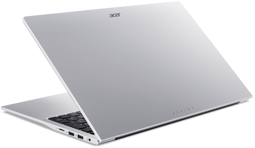 ACER Aspire Lite NX.DDVEU.001 Ezüst Laptop (17,3" FHD/Core 3/8GB/512 GB SSD/NoOS)