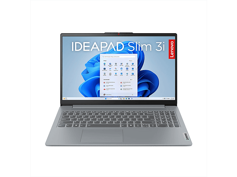 LENOVO IdeaPad Slim 3 83L70047IX NOTEBOOK, 15,6 ", processore Intel® Core N355, Intel®, RAM 8 GB, 128 GB Flash, Grey, Windows 11 Home
