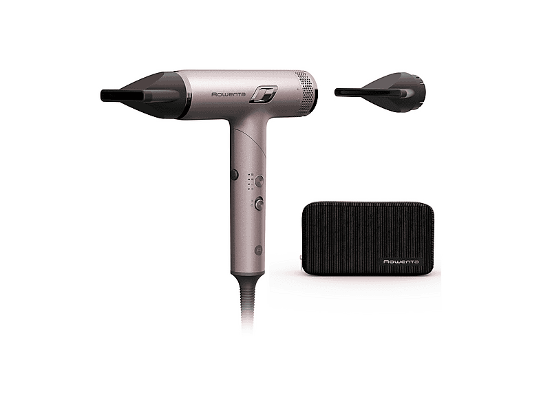 ASCIUGACAPELLI ROWENTA NANO ON THE GO HY8530, Potenza 1700 W, Tipo di motore DC motor, Livelli temperatura 3, Tecnologia a ioni