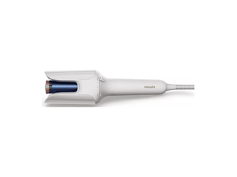 Spazzola arriccia capelli PHILIPS BHB968/00, Potenza massima 48 W, in Ceramica, Temperatura max 210 °C, 3 temperature, si riscalda 30 s, Tecnologia a ioni, Bianco