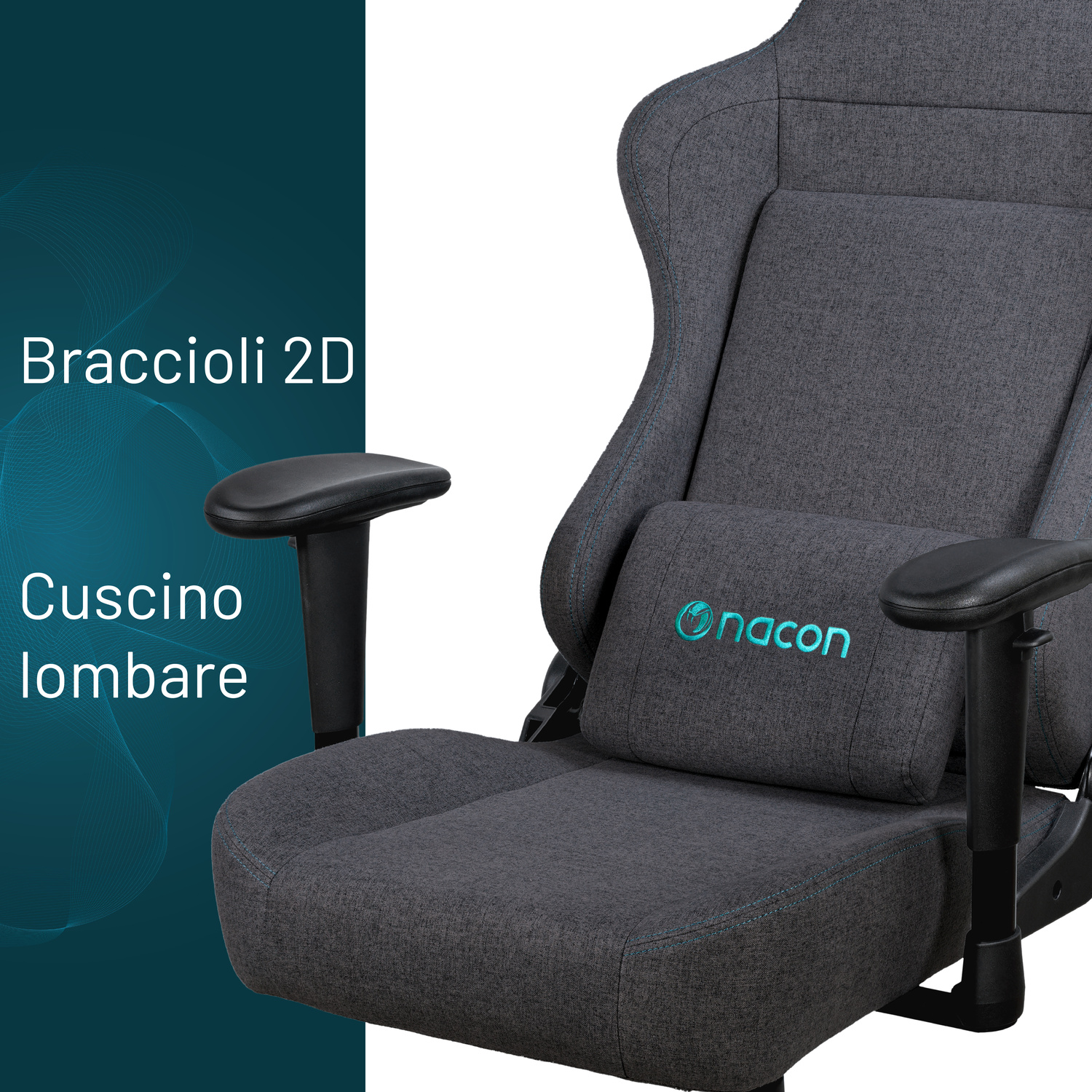Sedia gaming NACON PCCH 380 TEX