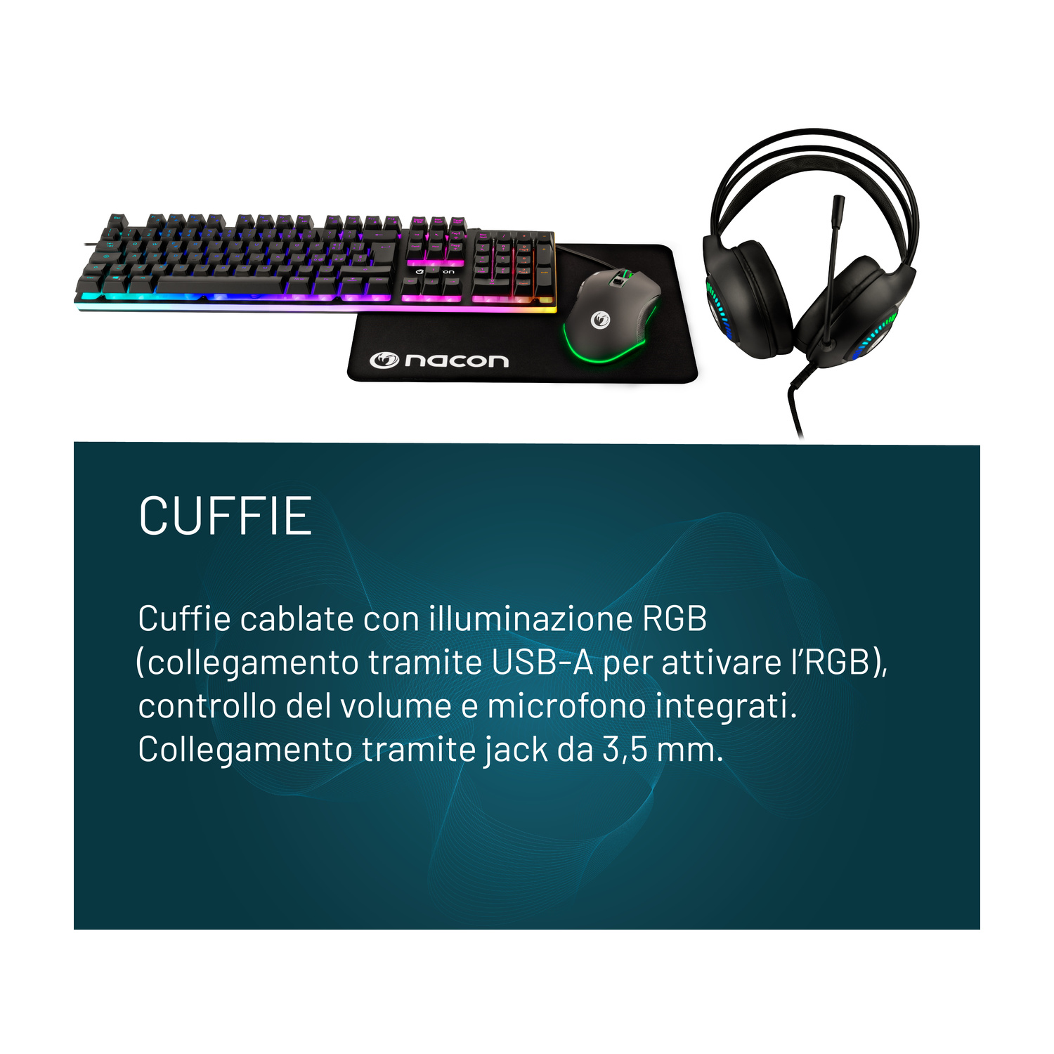 NACON KIT GAMING 4 IN 1