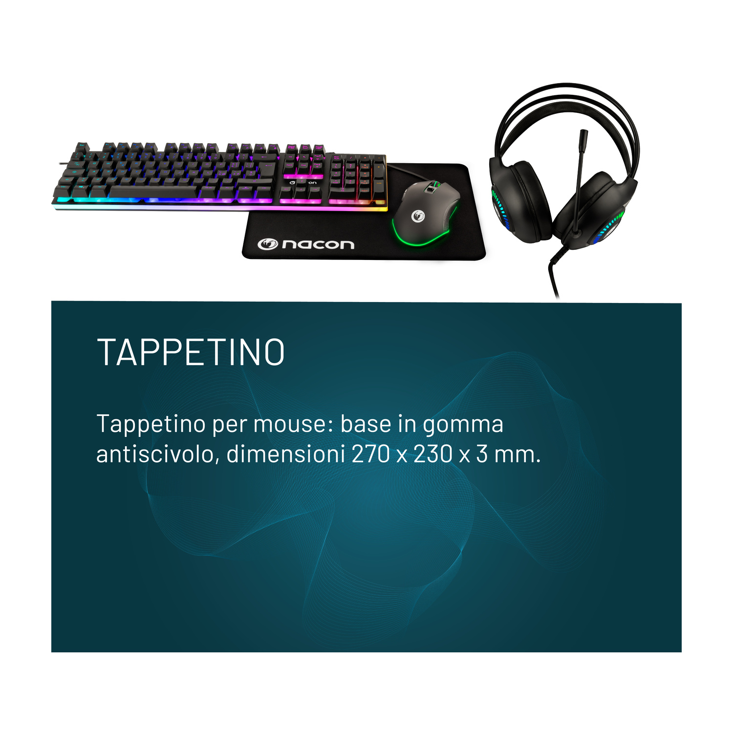 NACON KIT GAMING 4 IN 1