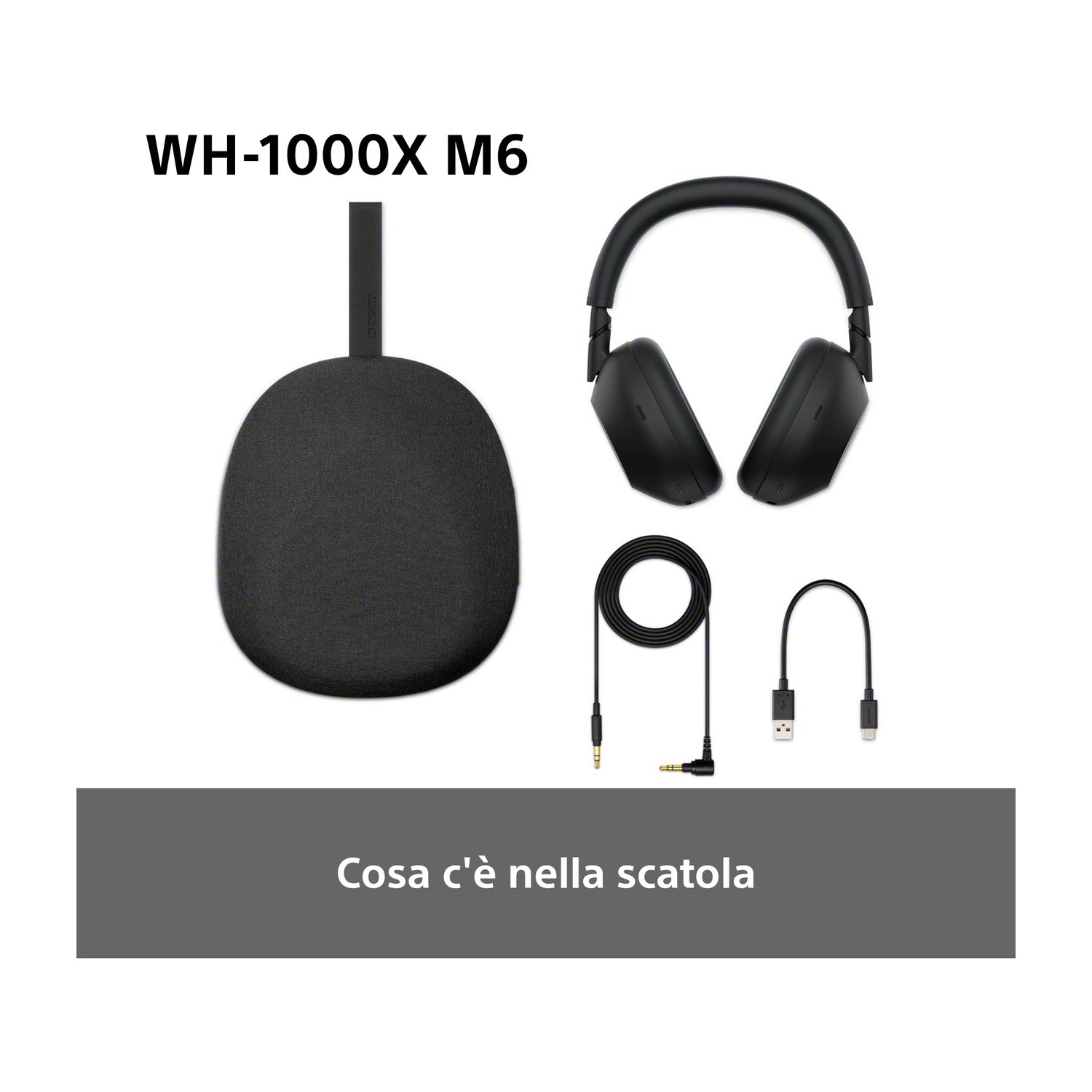 SONY WH-1000XM6 CUFFIE WIRELESS, OLIVE GREY