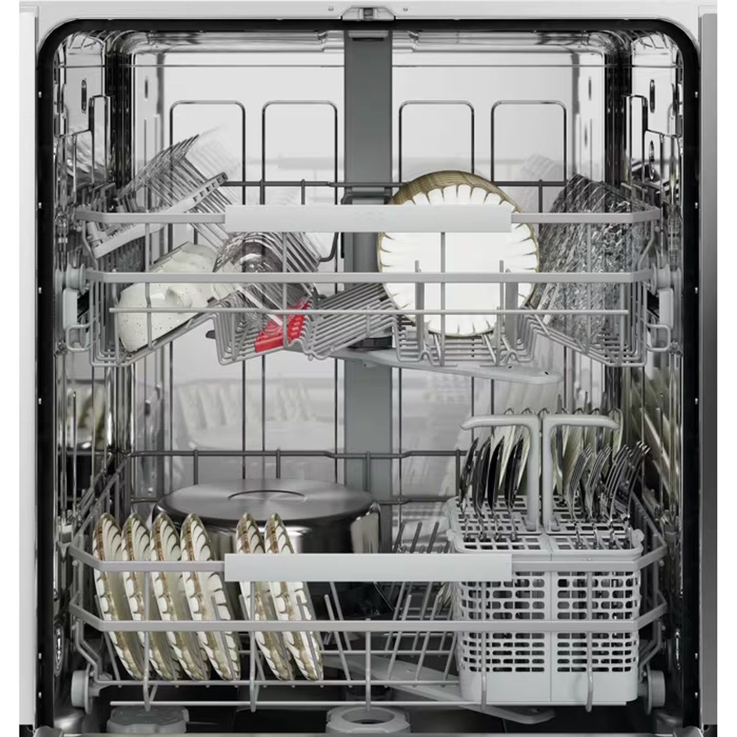 AEG GI7210B1SN 7000 XXL - Lave-vaisselle - entièrement encastrable - 13 couverts - 42 dB(A)