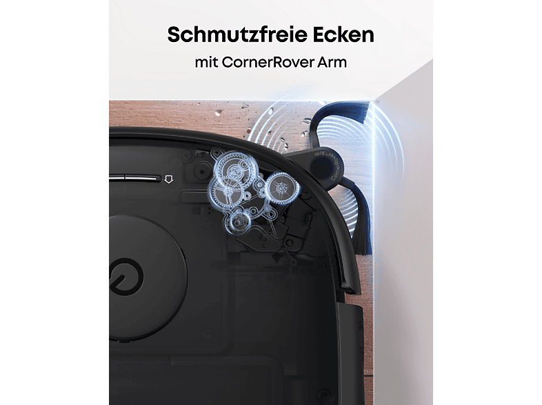 Anker Eufy Omni E25 Saug- und Wischroboter (Schwarz, Laufzeit: bis zu 134 min., mit Absaugstation) — Foto 3 von 5