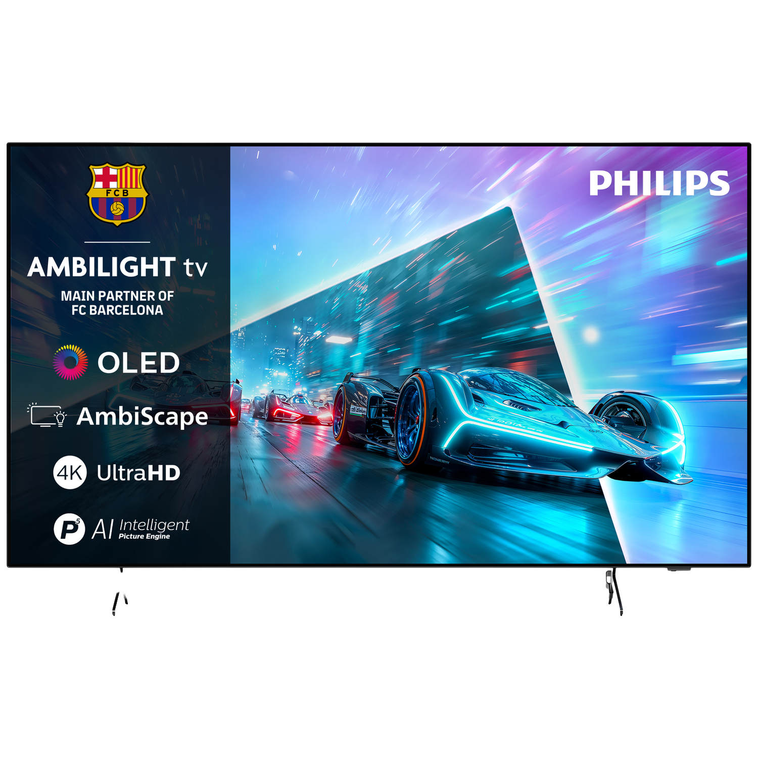 Philips 55oled761/12 Ambilight Tv (2026) - Ultra Hd 4k Oled-tv 55 Inch 2026