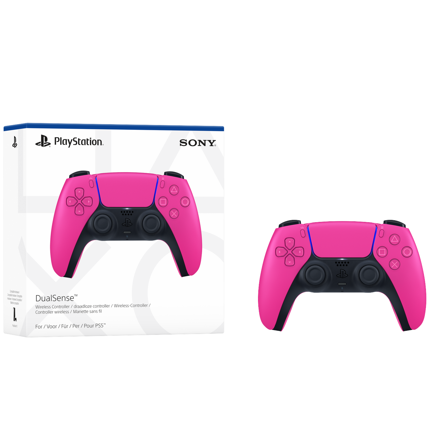 MediaMarkt Sony Dualsense® Draadloze Controller – Nova Pink Controller Playstation 5 Roze aanbieding