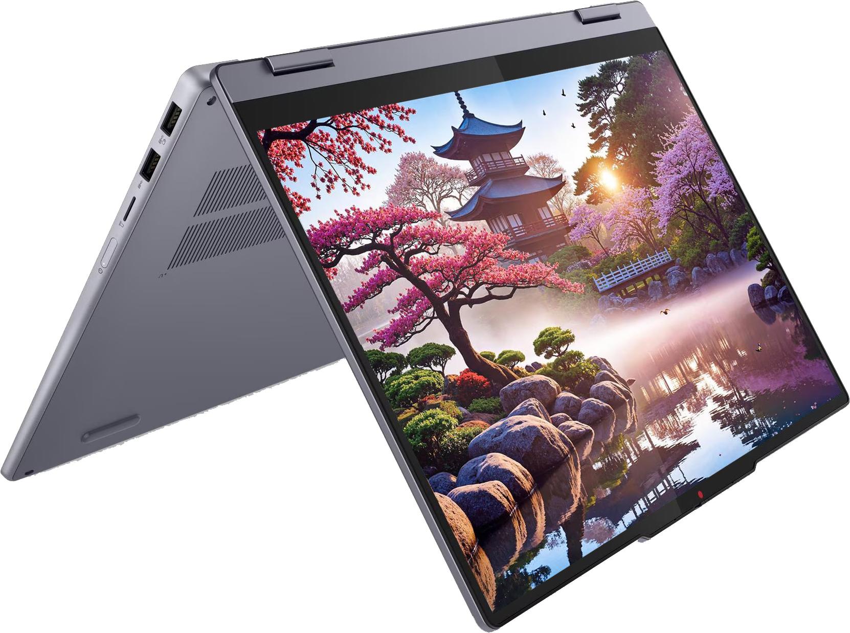LENOVO IdeaPad 5 2-in-1 83KT001FHV Szürke 2in1 eszköz (14" WUXGA Touch/Ryzen AI 5/16GB/512 GB SSD/Win11H)