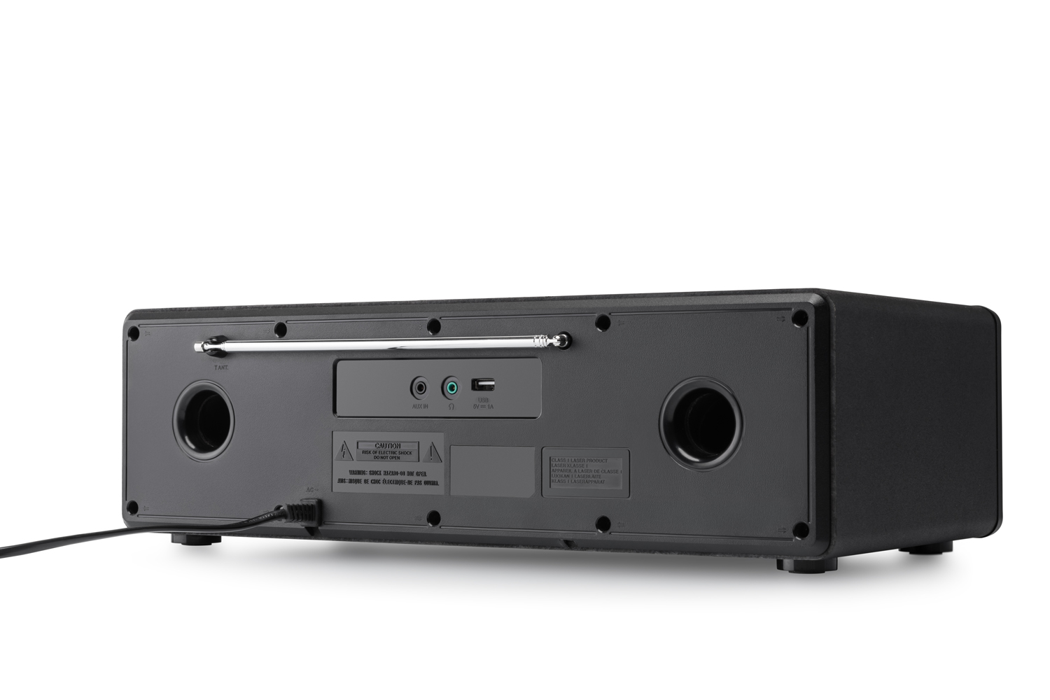 JVC ALL IN ONE DAB+ funkcióval RD-E984 fekete
