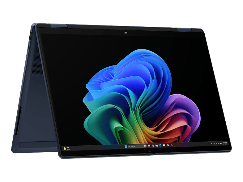 HP OmniBook X Flip 14-kc0604nzx, Convertible 2 in 1 Laptop, mit 14 Display Touchscreen, AMD Ryzen™ AI 7 445 Prozessor (8 MB Cache, bis zu 4.6 GHz), 16 GB RAM, 512 SSD, Radeon™ 840M, Atmospheric Blue, Windows 11 Home