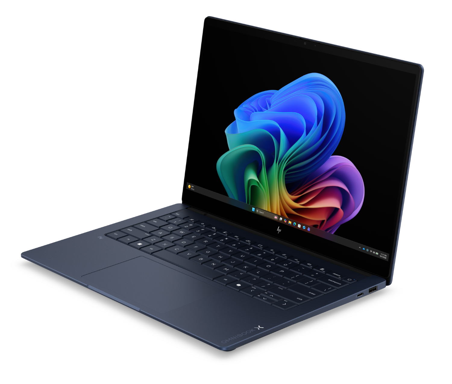 Laptop HP OmniBook X AI 14-ka0022nwx 2K OLED / Intel® Core™ Ultra 5 325 / 16 GB RAM / 512 GB SSD / Core™ Onboard Graphics / Windows 11 Home Granatowy