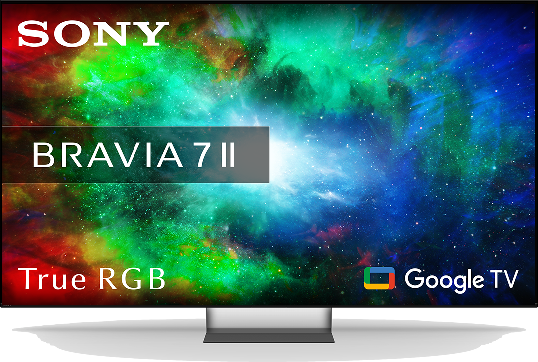SONY BRAVIA 7 II 65", 4K Smart True RGB Google TV, XR Processor AI-val, UHD, 120 Hz, Dolby Vision/Atmos, DTS:X (K65XR75M2PB.CEI), 164 cm