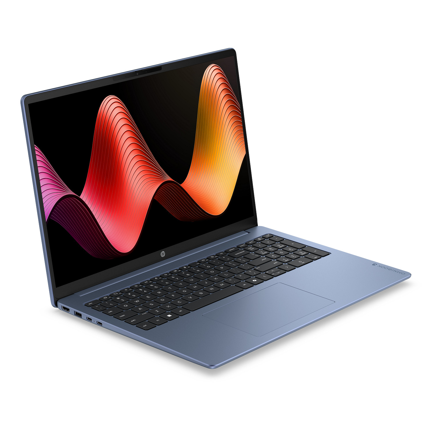 Portátil - HP OmniBook 3 16-bu0027ns, 16" 2K, Intel® Core™ 7 150U, 16 GB RAM, 1 TB SSD, Sin sistema operativo, Sin Cargador